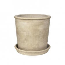 Topf 'Rolf' ca. 50cm - Beige