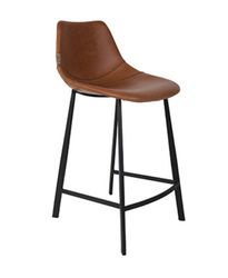 Barhocker 'Franky' S - Cognac