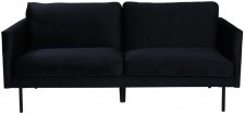 Sofa 'Åland' 2-Sitzer - Schwartz
