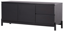 Büro 'Boden' 135x56cm - Schwarz