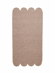 Wollteppich 'Fia' 70x140cm - Beige