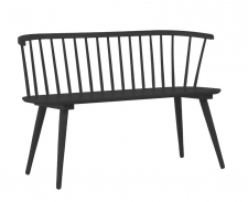 Bank 'Ryd' - Schwarz