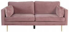Sofa 'Bjelland' 3-Sitzer - Rosa
