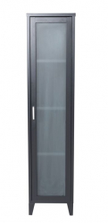 Schrank 'Acero' 35x150cm - Schwarz