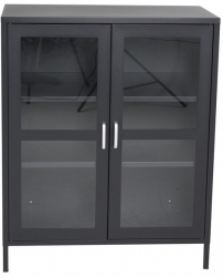 Schrank 'Alva' 80x97cm - Schwarz