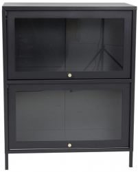 Schrank 'Bergslagen' 80x100 - Schwarz