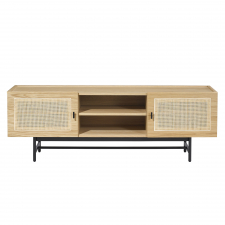 TV-Bank 'Stil' - Natur/Schwarz