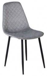 Stuhl 'Eidsberg' Diamant - Grau/Schwarz