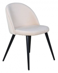 Stuhl 'Elverum' - Beige Raute