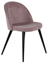 Stuhl 'Elverum Manchester' - Altrosa
