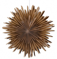 Adventsstern 'Svedala' 35cm - Braun