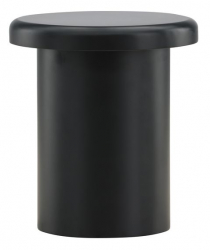 Beistelltisch 'Saltstad' Rund 40cm - Schwarz