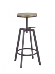 Barhocker 'Gandia'- Braun