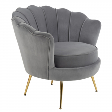 Sessel 'Snäcka' - Grau