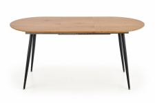 Esstisch 'Colorado' 120-160cm - Natur/Schwarz