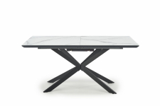 Esstisch 'Diesel' 160-200cm - Grau/Marmor