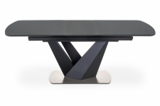 Esstisch 'Patrizio' 160-200cm - Grau/Schwarz
