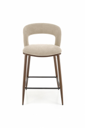 Barhocker 'Vestby' - Beige/Braun