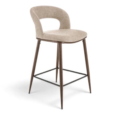 Barhocker 'Vestby' - Beige/Braun
