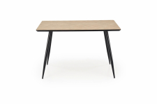 Esstisch 'Barto' 120cm - Natur/Schwarz