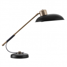 Tischlampe 'Art Deco' - Schwarz