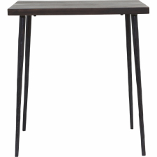 Tisch 'Slate' 70x76cm - Schwarz gefleckt