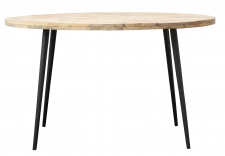 Matbord 'Club' Rund 130cm - Natur
