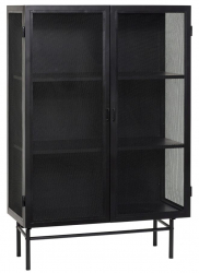 Wandregal 'Edge Double' - Schwarz