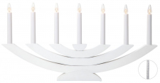 Adventsleuchter 'Navida' - Weiß