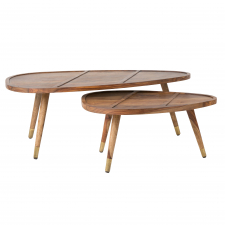 Couchtisch 'Sham' 2set - Natur