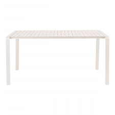 Gartentisch 'Vondel' 168,5x87cm - Weiß 