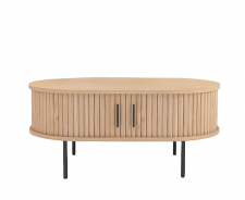 Couchtisch 'Holmvik' - Natur/Schwarz