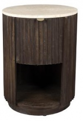 Nachttisch 'Marlow' - Braun