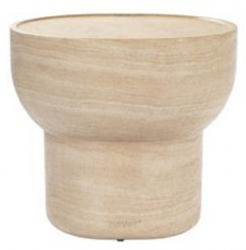 Beistelltisch 'Noble' Oval - Beige