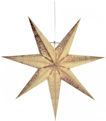 Weihnachtsstern 'Antique' - Gold