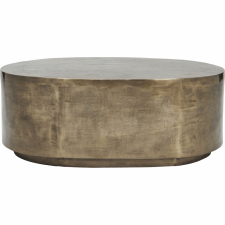 Couchtisch 'Rota' 100x37cm - Farbe Antikmessing
