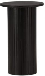 Beistelltisch 'Barkaby' Rund 40cm - Schwarz