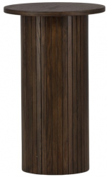 Beistelltisch 'Barkaby' Rund 40cm - Braun