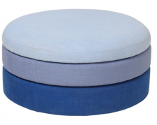 Sitzhocker 'Pond' S - Blau