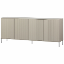 Sideboard 'New Gravure' 200cm - Beige/Schwarz