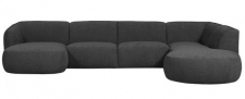 Sofa rechts 'Polly' - Grau