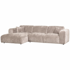 Sofa 'Cloud' 3-Sitzer Chaiselongue links - Grau