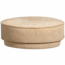 Sittpuff 'Pearl XL' - Beige/Gelb