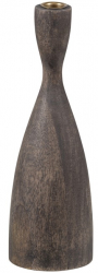 Kerzenständer 'Rosa' 28cm - Braun