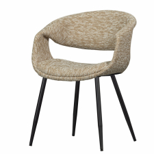 Esszimmerstuhl 'Yossi' - Beige/Schwarz