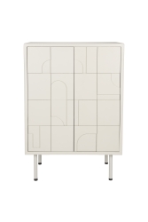 Schrank 'Funk' Low - Beige