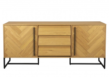 Beistelltisch 'Class' hoch - Eiche