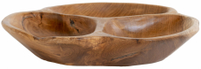 Holzschale 'Nola Teak' - Natur