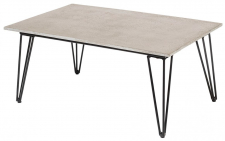 Couchtisch 'Mundo' - Grauer Beton
