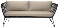 Sofa 'Mundo' - Schwarz/Beige